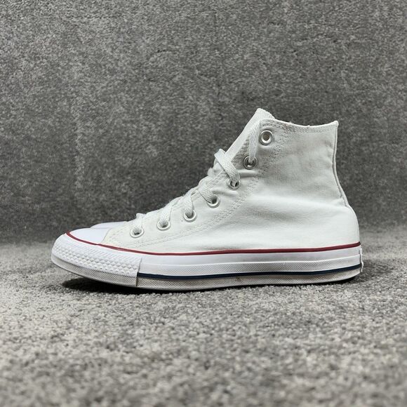 Converse Chuck Taylor All Star M7650 Mens Sz 6 Women’s Sz 8 White High Top Shoes - Picture 5 of 12